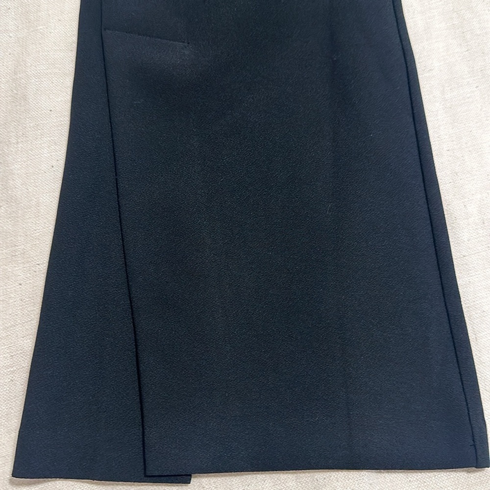 Abercrombie Strapless Crepe Sweetheart Jumpsuit in Black - Picture 4 of 8
